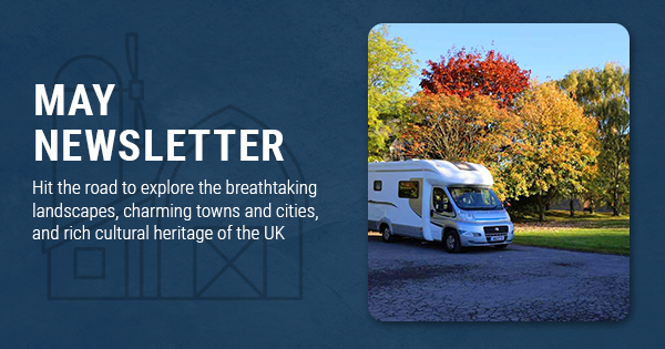[May Newsletter] Discover Stops All Over The UK featured image